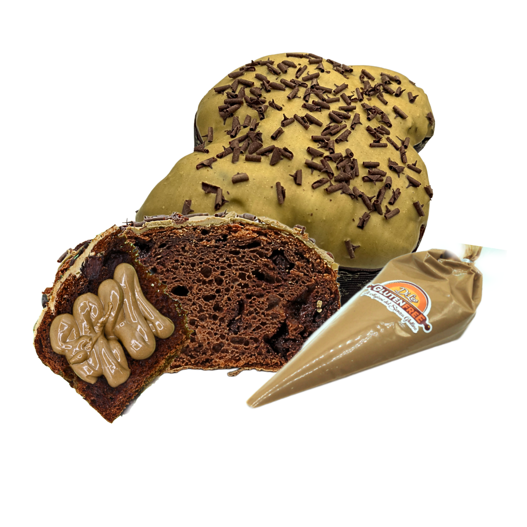 Colomba Nero Pistacchio | Artigianale, Senza Glutine, Senza Lattosio e Senza Frumento!