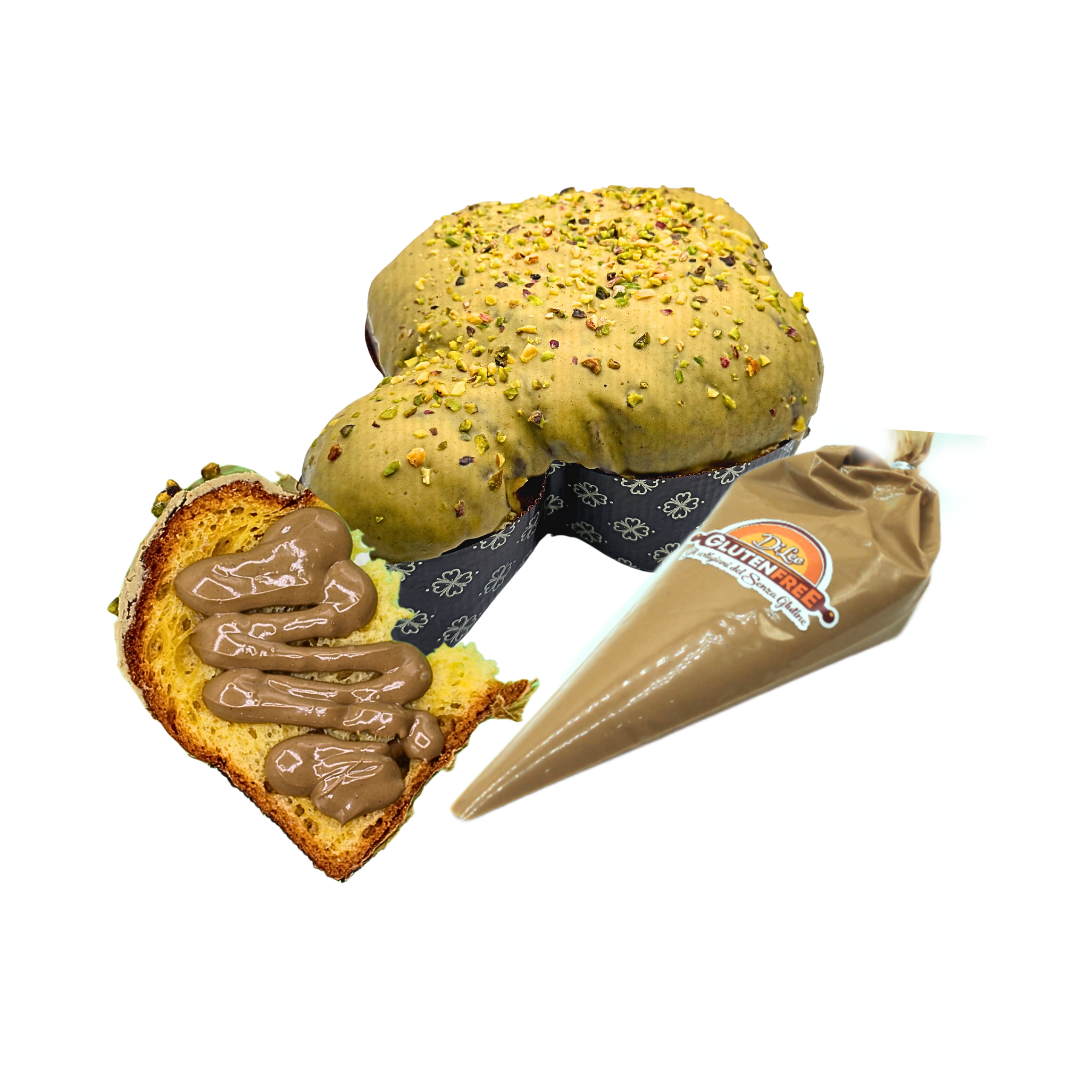 Colomba Pistacchio| Artigianale, Senza Glutine, Senza Lattosio e Senza Frumento!
