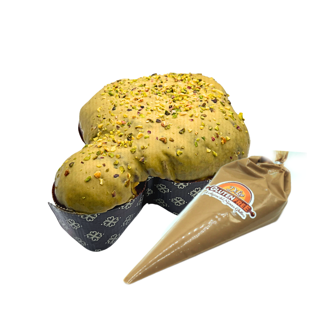 Colomba Pistacchio| Artigianale, Senza Glutine, Senza Lattosio e Senza Frumento!