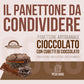 Panettone Cioccolato | Artigianale, Senza Glutine, Senza Lattosio e Senza Frumento