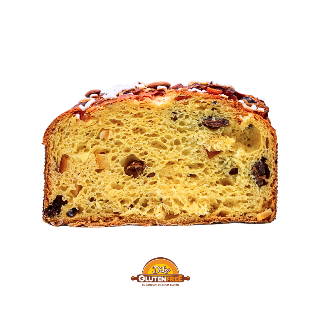 Panettone Tradizionale | Artigianale, Senza Glutine, Senza Lattosio e Senza Frumento